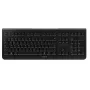 CHERRY KW 3000 bezvadu tastatūra Universāla RF Wireless QWERTY US International Melna