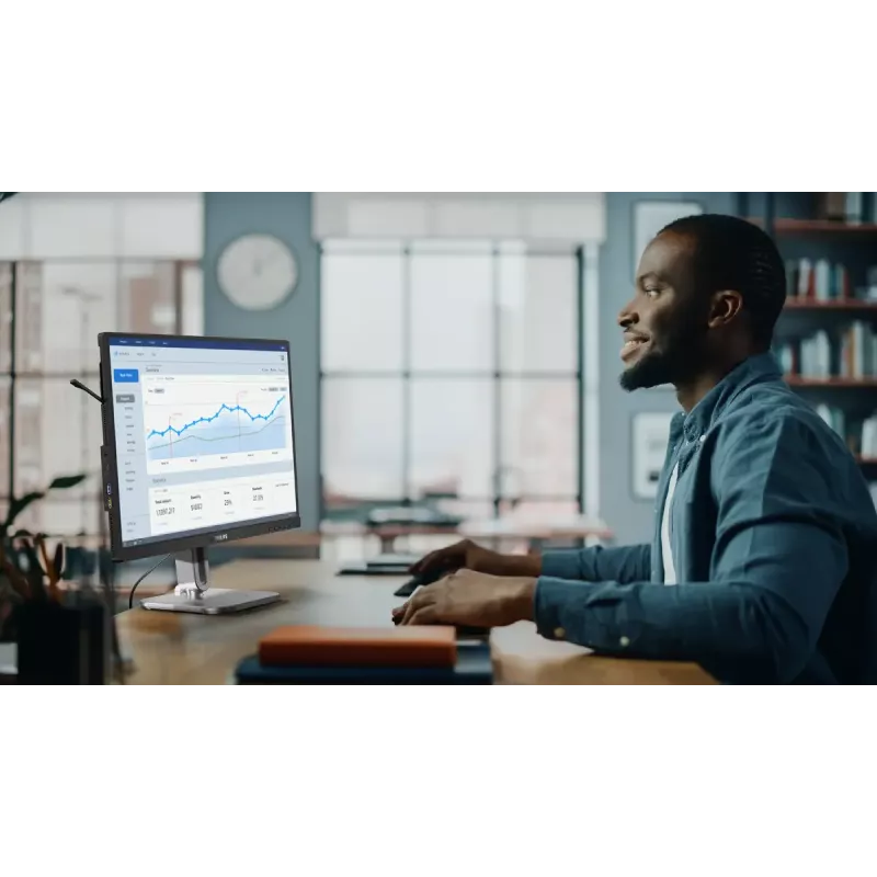 Philips 4000 sērija 24B2U4301/00 datora monitors 60.5 cm (23.8 collas) 1920 x 1080 pikseļi Full HD LCD Pelēks