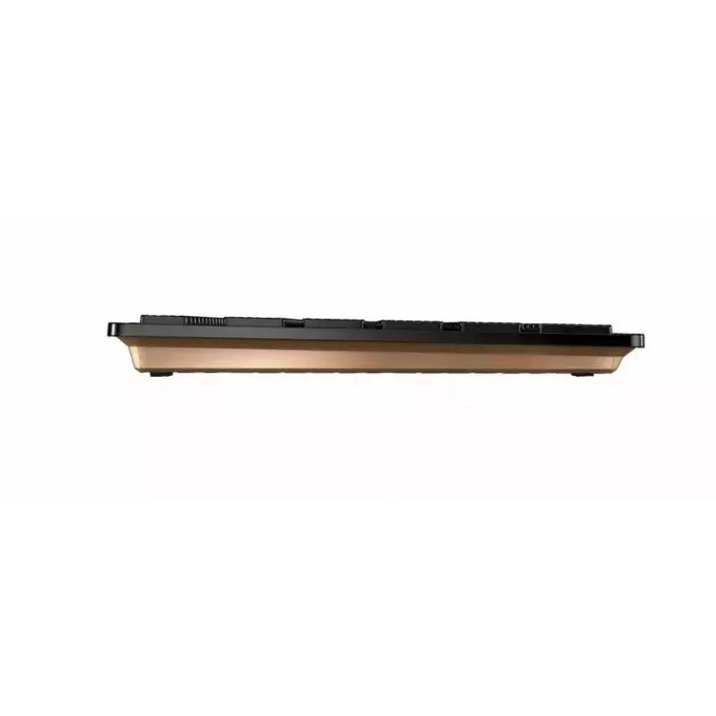 Cherry DW 9100 Slim bezvadu klaviatūras un peles komplekts, itāļu izkārtojums, melns/bronzas