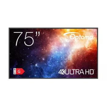 Digitālās izkārtnes plakanpanelis Optoma N3751K 75 collu LED 4K Ultra HD