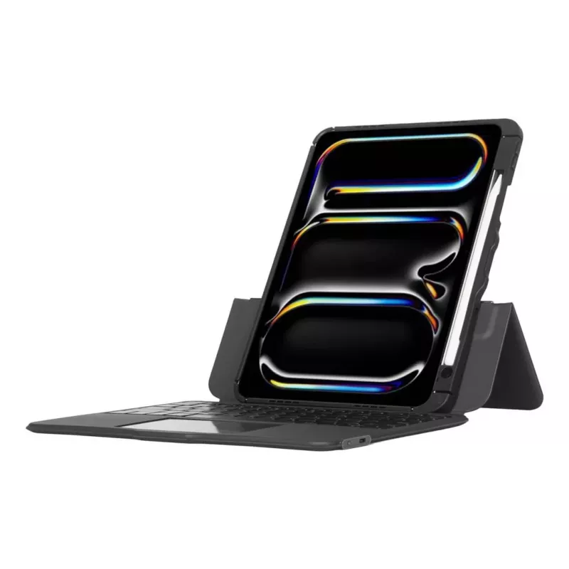 Targus VersaVu Spāņu Bluetooth Tastatūra ar Skārienpaliktni iPad 13 collām Melna