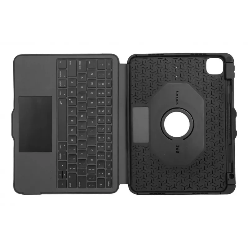 Targus VersaVu Spāņu Bluetooth Tastatūra ar Skārienpaliktni iPad 13 collām Melna