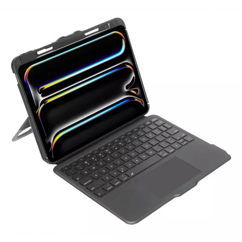 Targus VersaVu Spāņu Bluetooth Tastatūra ar Skārienpaliktni iPad 13 collām Melna
