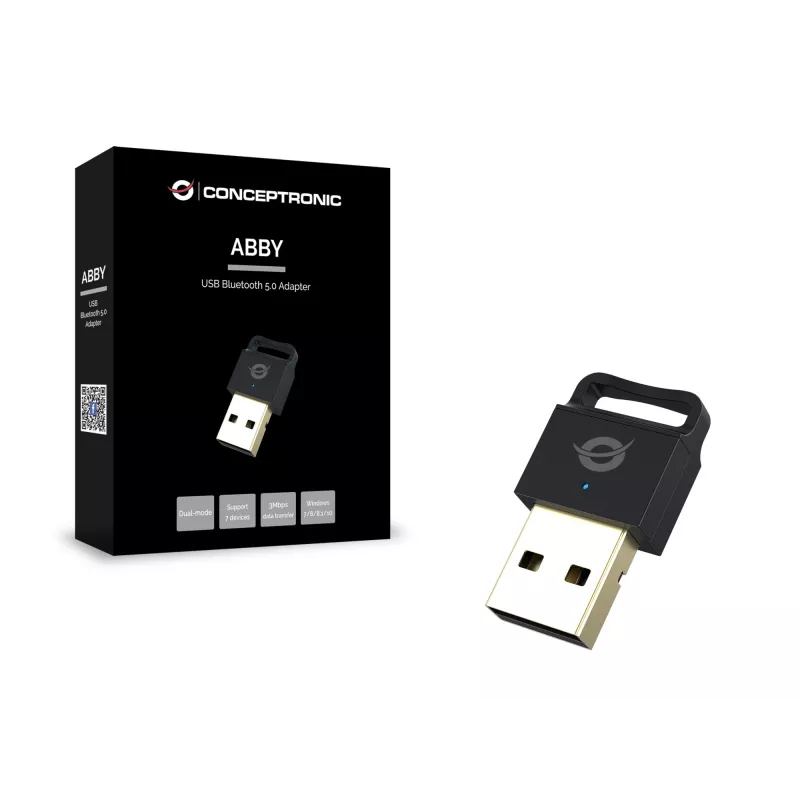 Conceptronic ABBY06B USB Bluetooth 5.0 Adapter