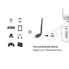 Conceptronic ABBY07B Bluetooth 5.1 USB adapteris ar ārējo antenu
