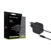Conceptronic OZUL04BE 67W GaN USB PD lādētājs ar iebūvētu USB-C kabeli