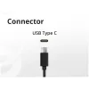 Conceptronic OZUL04BE 67W GaN USB PD lādētājs ar iebūvētu USB-C kabeli