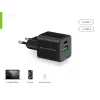 Conceptronic 2-Portu 20W GaN USB PD Lādētājs, USB-C x 1, USB-A x 1, QC 3.0, PPS