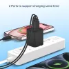 Conceptronic 2-Portu 20W GaN USB PD Lādētājs, USB-C x 1, USB-A x 1, QC 3.0, PPS