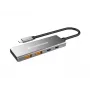 Conceptronic HUBBIES15G USB-C 4 portu USB-A centrmezgls USB 3.2 Gen 2 10 Gbit/s