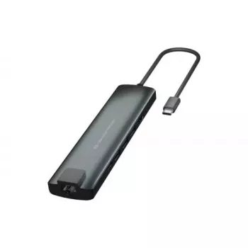 Conceptronic DONN 9-in-1 daudzfunkciju USB centrmezgls