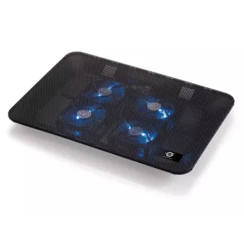 Conceptronic THANA Notebook Dzesēšanas Paliktnis, Līdz 15.6 collām, 4 Ventilatori