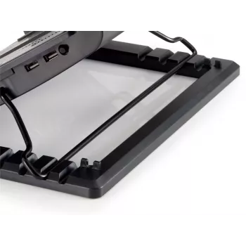 Conceptronic THANA Notebook Dzesēšanas Paliktnis, Piemērots līdz 17 collām, 1 Ventilators