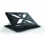 Conceptronic ERGO Laptop Cooling Stand Laptop statīvs Melns 39.6 cm (15.6 collu)