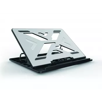 Conceptronic THANA ERGO S, dzesēšanas statīvs klēpjdatoram, pelēks, 39,6 cm (15,6 collas)