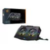 Conceptronic THYIA ERGO 2-Fan Gaming Laptop Cooling Stand, 43.2 cm (17 collas), 2 ventilatori, Vadība ar pogām, Melns, Zils, Zaļš, Sarkans, Ķīna