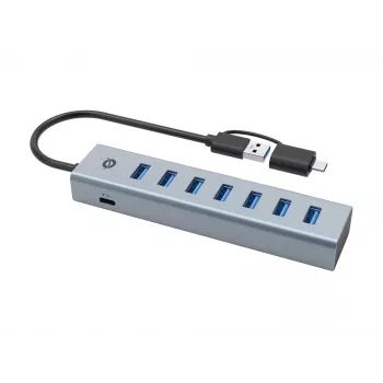 Conceptronic HUBBIES21G 7 portu USB 3.0 centrmezgls, 5Gbps, USB-A x 7