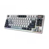 MSI Forge GK600 TKL Wireless Sky spēļu klaviatūra, DE (QWERTZ) izkārtojums
