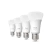 Philips Hue White and Color Ambiance A60 E27 viedās spuldzes, 810 lm, 4 gab.
