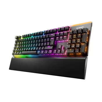 be quiet! Light Mount Silent Linear DE ISO tastatūra Gaming USB QWERTZ Vācu Melna