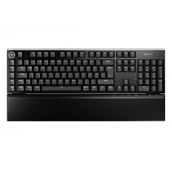be quiet! Light Mount Silent Tactile DE ISO tastatūra spēlēm USB QWERTZ melna