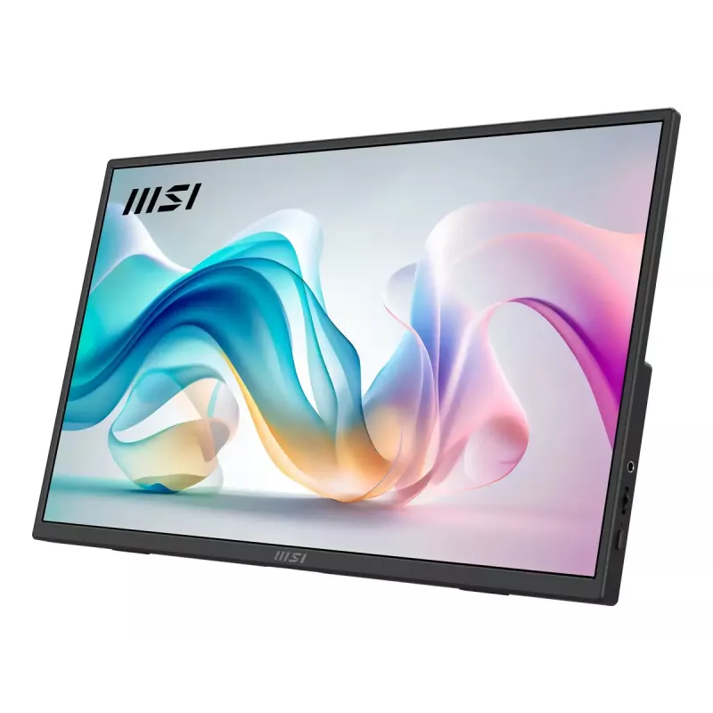 Portatīvais monitors MSI PRO MP165DE E6 15.6 collu Full HD IPS 1920×1080 USB-C HDMI VESA Melns