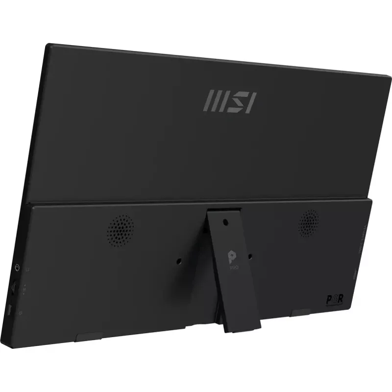 Portatīvais monitors MSI PRO MP165DE E6 15.6 collu Full HD IPS 1920×1080 USB-C HDMI VESA Melns