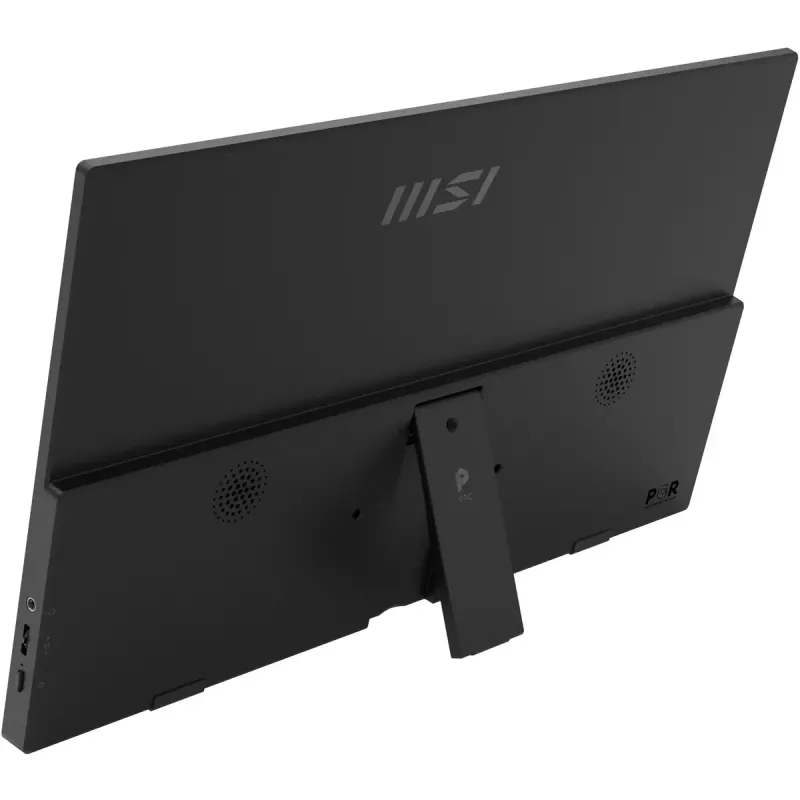 Portatīvais monitors MSI PRO MP165DE E6 15.6 collu Full HD IPS 1920×1080 USB-C HDMI VESA Melns