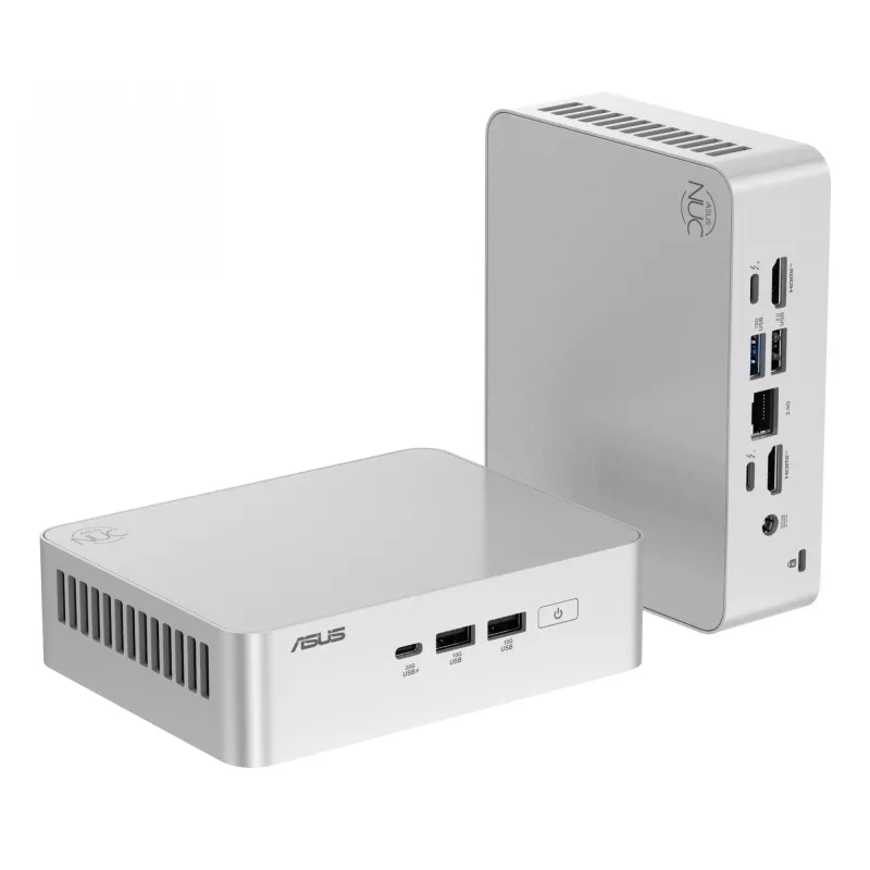 ASUS NUC 15 Pro+ RNUC15CRSV500002 barebone mini dators, Intel Core Ultra 5 vPro, Wi-Fi 7, Bluetooth 5.4