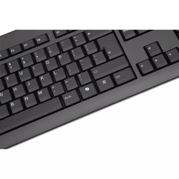 TERRA 1500 vadu tastatūra [US/EU] USB QWERTY melna