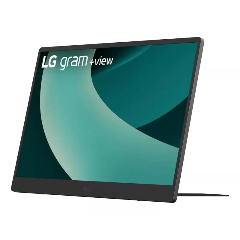 LG 17MT70 Pārnēsājams monitors, Melns, Nerūsējošs tērauds 43.2 cm (17 collas) LED 2560 x 1600 pikseļi