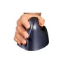 BakkerElkhuizen Evoluent 4 Wireless, labā roka, vertikāls dizains, lāzers, RF bezvadu, 2600 DPI, melns, zils