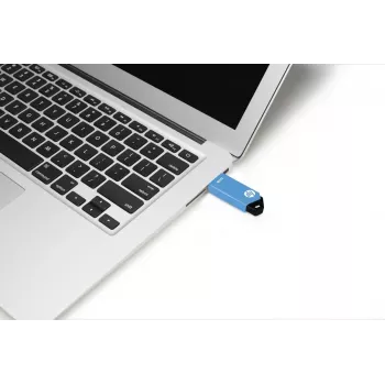 HP v150w USB zibatmiņa 32 GB USB Type-A 2.0 Melna, Zila