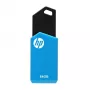 HP v150w USB zibatmiņa 64 GB USB Type-A 2.0 Melna, Zila
