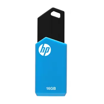 HP v150w USB zibatmiņa 16 GB USB Type-A 2.0 Melna, Zila