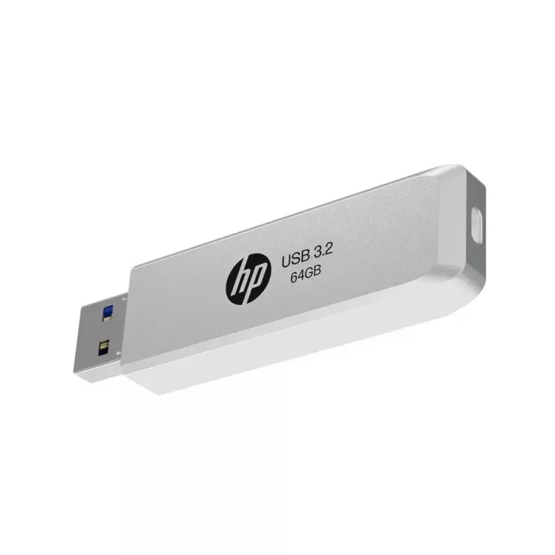 USB zibatmiņa HP HPFD819W-A-64 64 GB USB Type-A 3.2 Gen 2 (3.1 Gen 2) Sudraba, bīdāmais korpuss