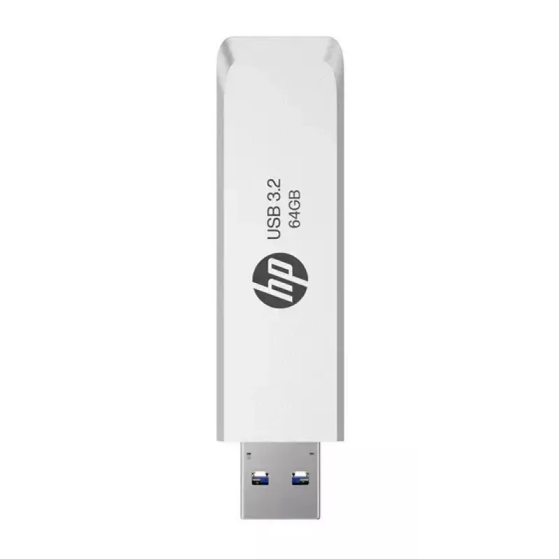 USB zibatmiņa HP HPFD819W-A-64 64 GB USB Type-A 3.2 Gen 2 (3.1 Gen 2) Sudraba, bīdāmais korpuss