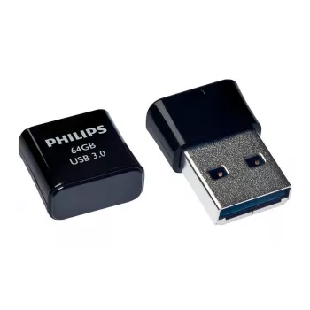 Philips Pico Edition 3.0 USB zibatmiņa 64 GB USB Type-A 3.2 Gen 1 (3.1 Gen 1) Melna