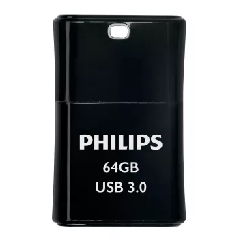 Philips Pico Edition 3.0 USB zibatmiņa 64 GB USB Type-A 3.2 Gen 1 (3.1 Gen 1) Melna