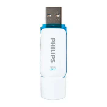 Philips FM51FD75B USB zibatmiņa 512 GB, USB Type-A, USB 3.2 Gen 1, balta