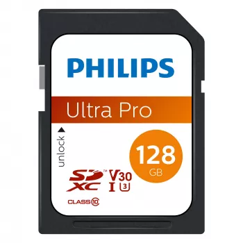 Atmiņas karte Philips 128 GB SDXC UHS-I FM12SD65B
