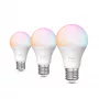Philips Hue White un krāsu atmosfēra Essential A60 – E27 viedā spuldze – 806 lm – 8W – 3-paka