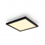 Philips Hue White Ambience Aurelle Square Panel Bluetooth Melns viedie griestu lukturis