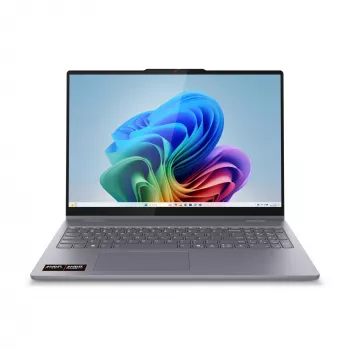 Lenovo IdeaPad 5 2-in-1 16AKP10 Copilot+ PC AMD Ryzen™ AI 7 350 Hibrīds (2-in-1) 40,6 cm (16 collu) Skārienekrāns WUXGA 16 GB LPDDR5x-SDRAM 1 TB SSD Wi-Fi 7 (802.11be) Windows 11 Home Pelēks