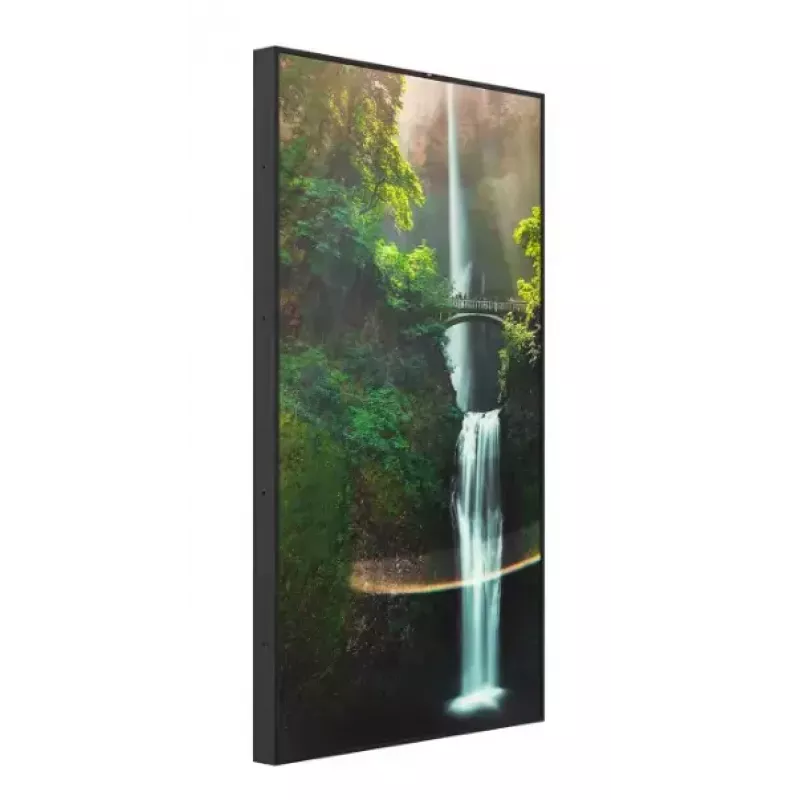 Digitālās izkārtnes plakanpanelis Hisense 55WH80F — 55 collas (139,7 cm) LED, 4K UHD, 4000 cd/m², Android 11, 24/7, ADS panelis, 8 ms, VESA, melns