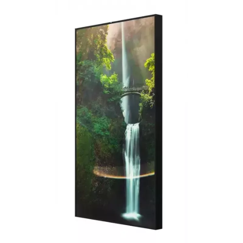 Digitālās izkārtnes plakanpanelis Hisense 55WH80F — 55 collas (139,7 cm) LED, 4K UHD, 4000 cd/m², Android 11, 24/7, ADS panelis, 8 ms, VESA, melns
