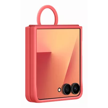Samsung Ring Case viedtālruņa maciņš 17.4 cm (6.85 collas) Vāks Sarkans