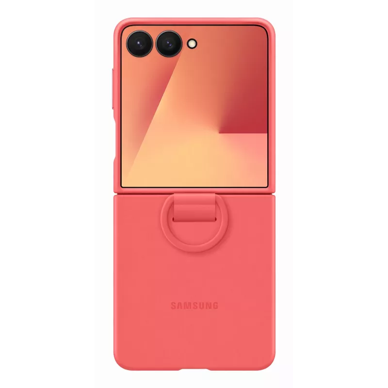 Samsung Ring Case viedtālruņa maciņš 17.4 cm (6.85 collas) Vāks Sarkans