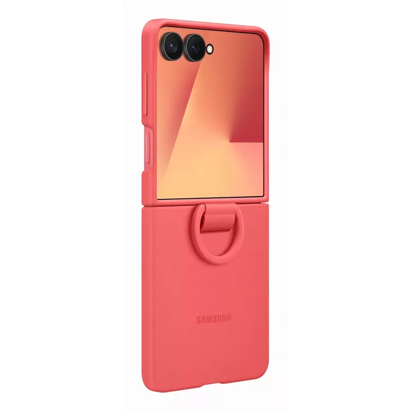Samsung Ring Case viedtālruņa maciņš 17.4 cm (6.85 collas) Vāks Sarkans
