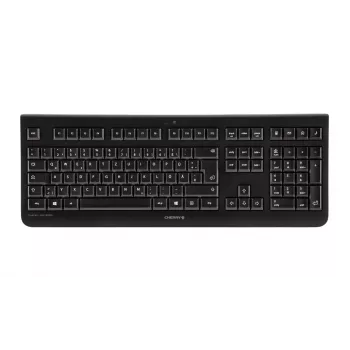 CHERRY DW 3000 bezvadu tastatūra un pele komplektā AZERTY melna
